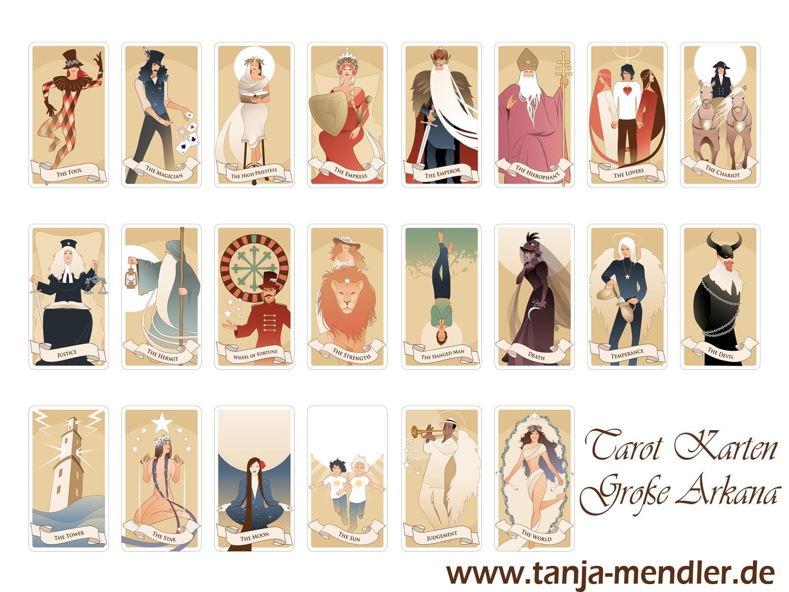 Grosse Arkana Grosse Arkana, Tarot Karten
