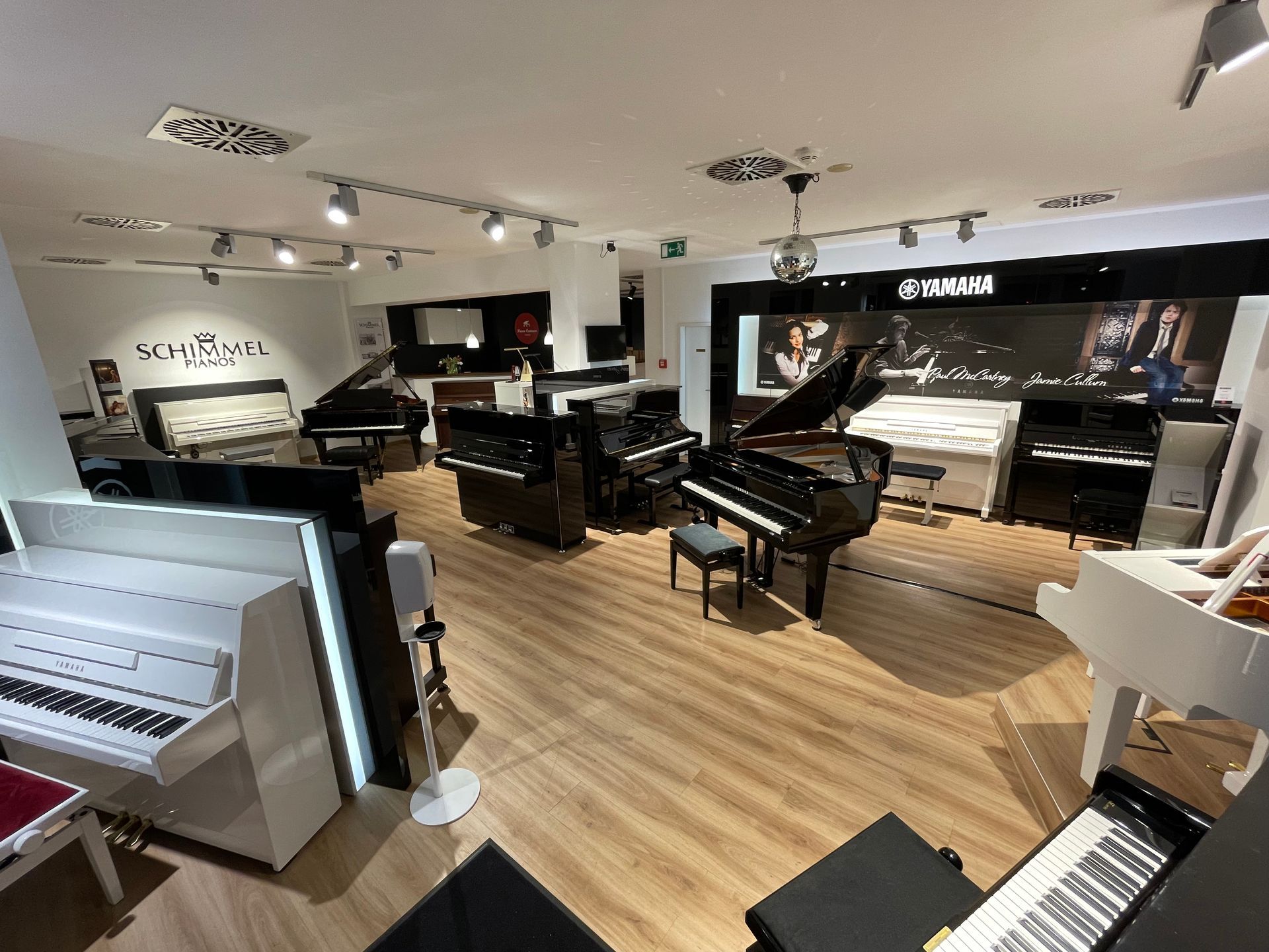 Flügel und Klaviere von Yamaha