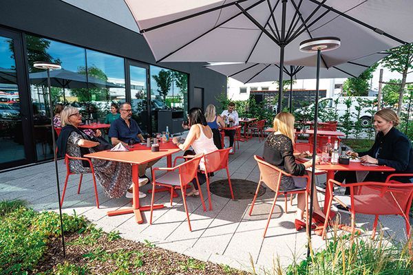 THE CLUB Terrasse