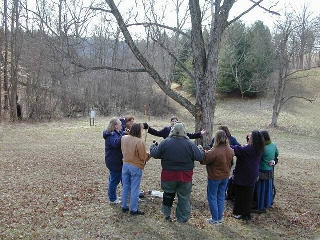 Circling at the Serpent Mound