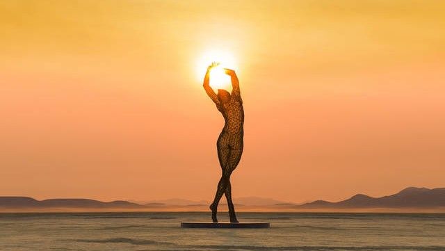 Crédit photo : sculpture Truth is Beauty par Marco-Cochrane photographe inconnu