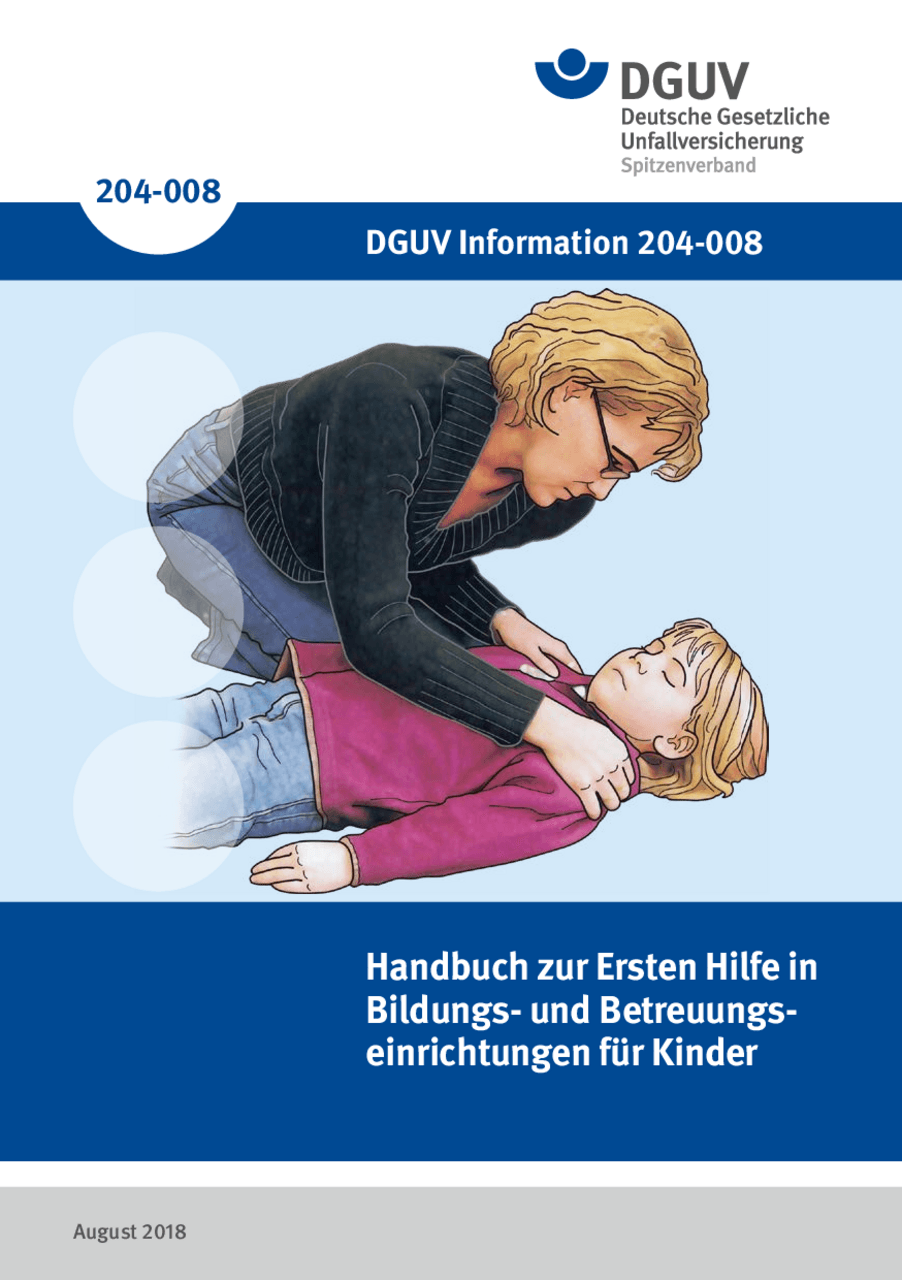 Download Handbuch Handbuch zur Ersten Hilfe in Bildungs- und Betreuungseinrichtungen für Kinder