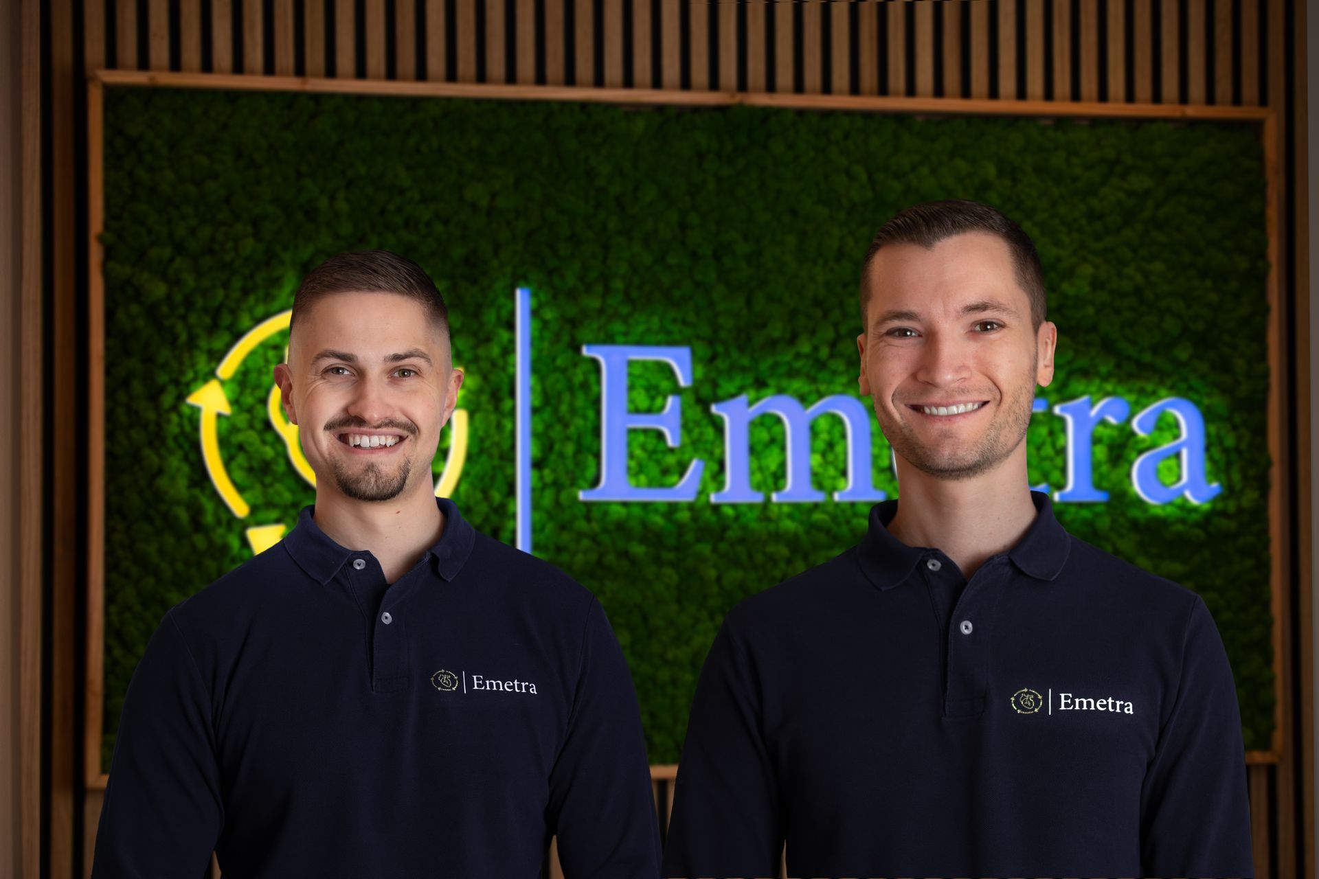 Julian Jacob und Kevin Herrmann von Emetra Julian Jacob und Kevin Herrmann von Emetra