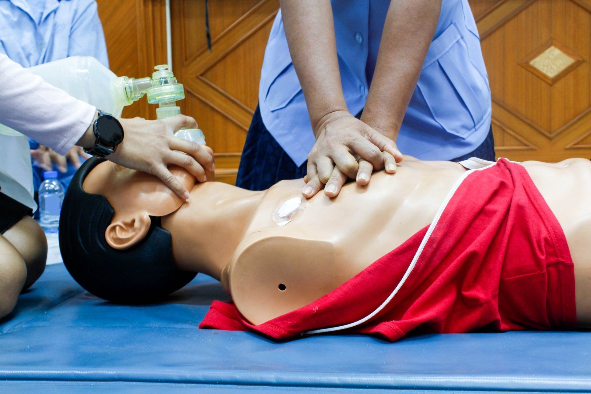 Reanimationstraining Wiederbelebung