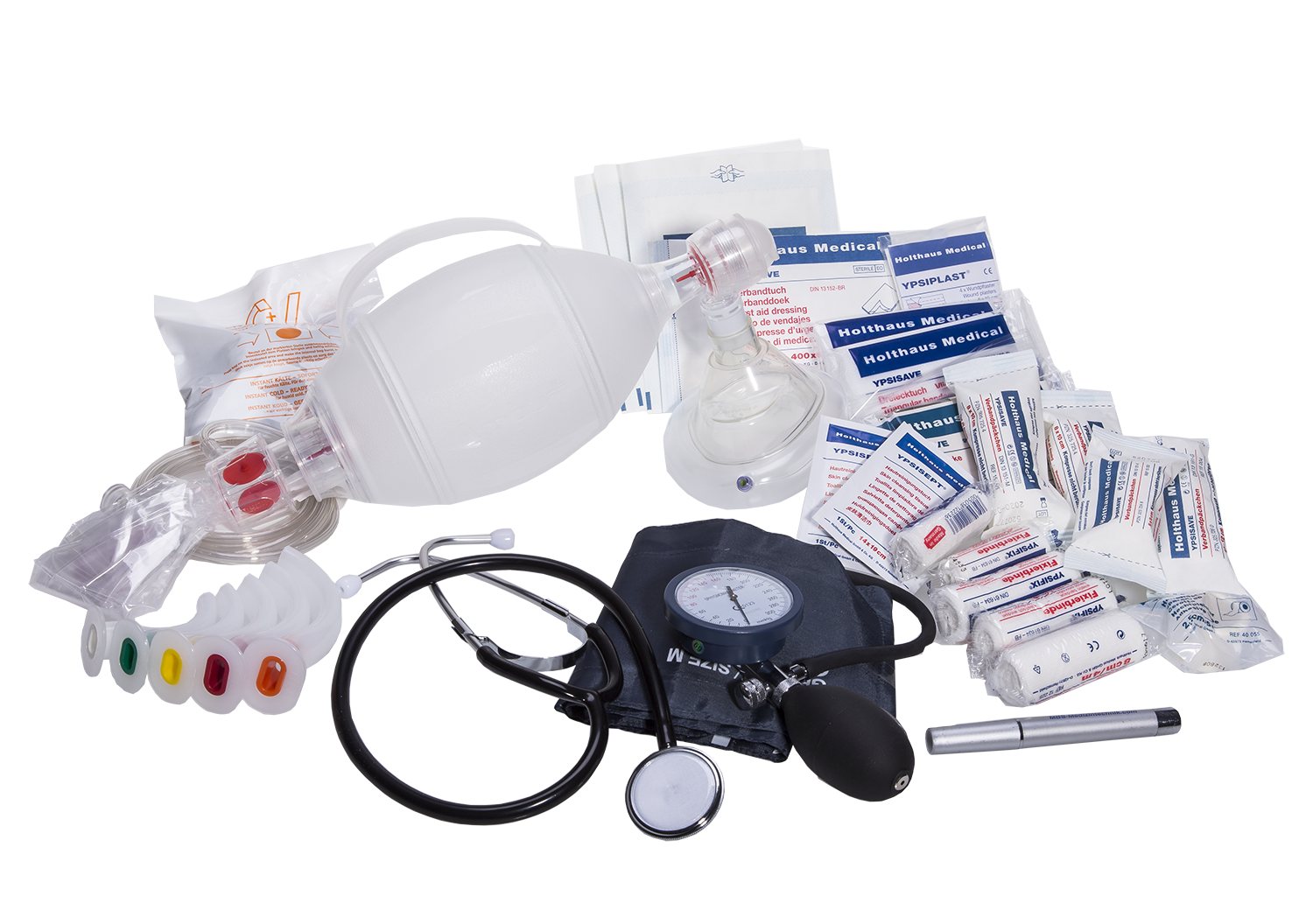 Bestückung Notfalltasche