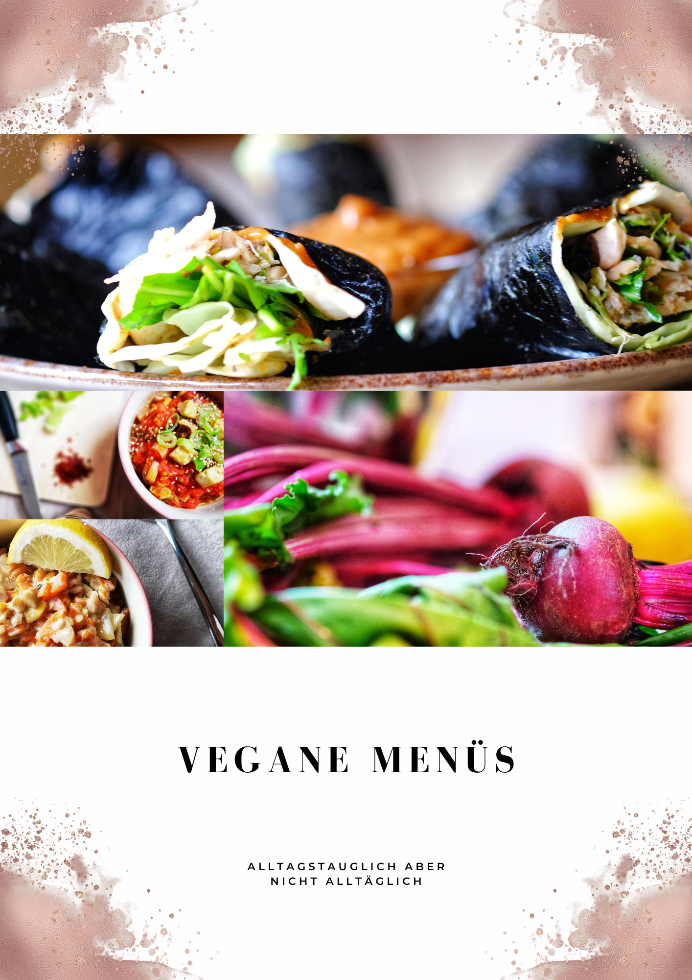 Kochbuch Vegane Menüs