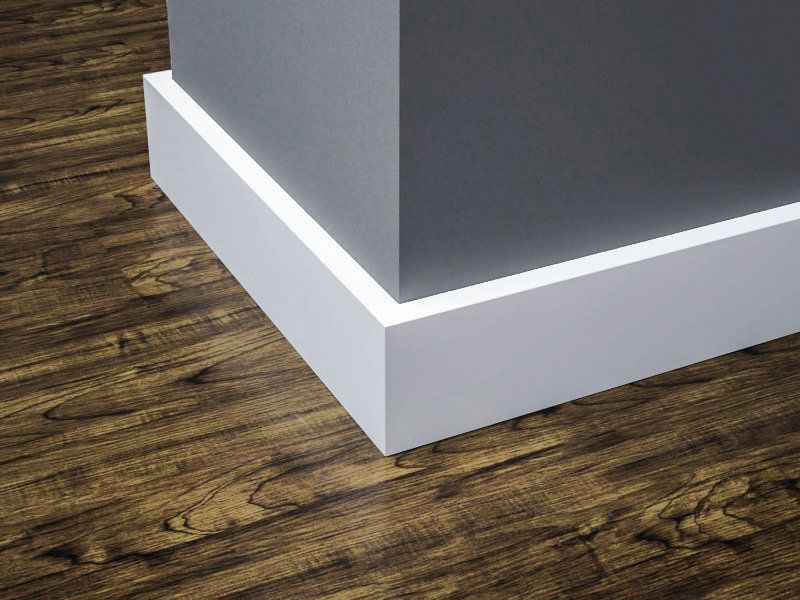 colección de nuestros rodapiés blancos