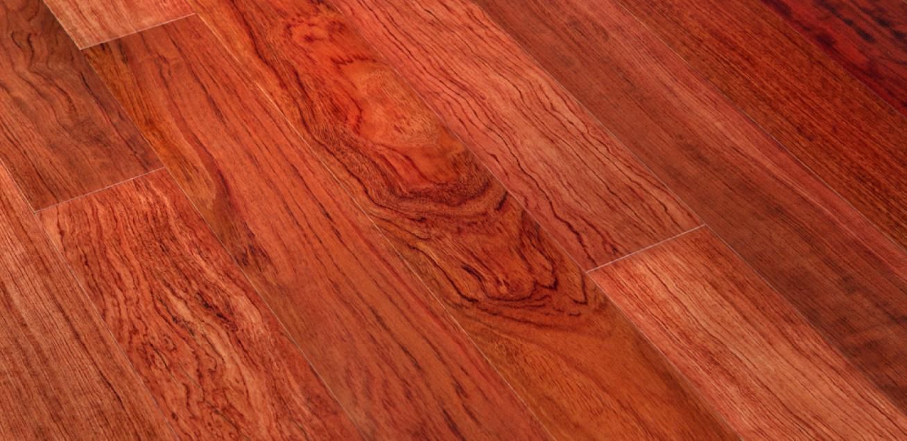 suelo Bubinga tarima madera maciza
