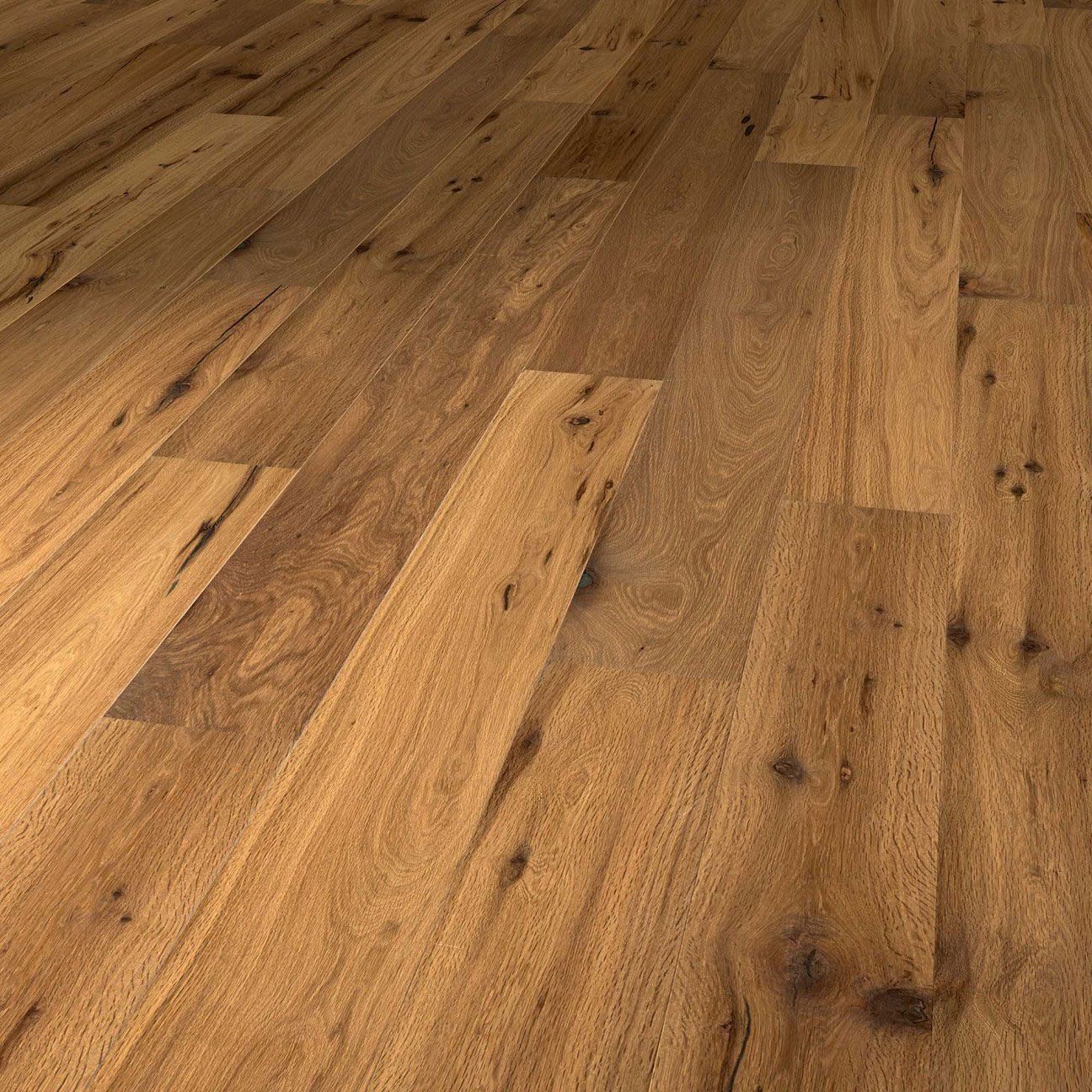 detalle de suelo de madera parquet clasificación extra rustico