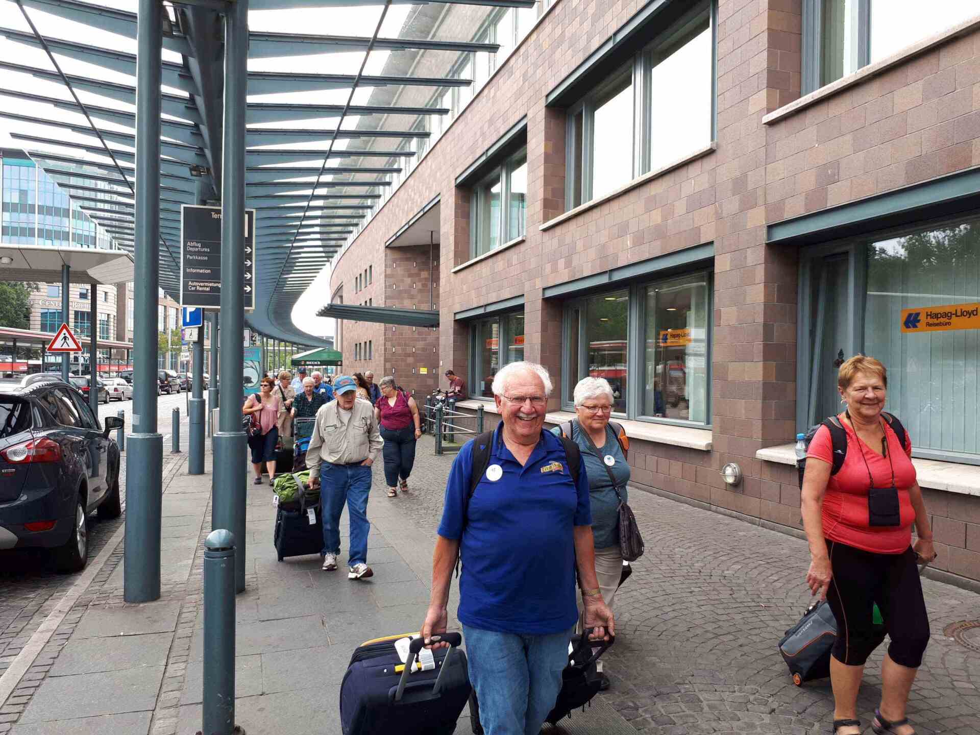 Arrival Pommeranian heritage tour at Bremen