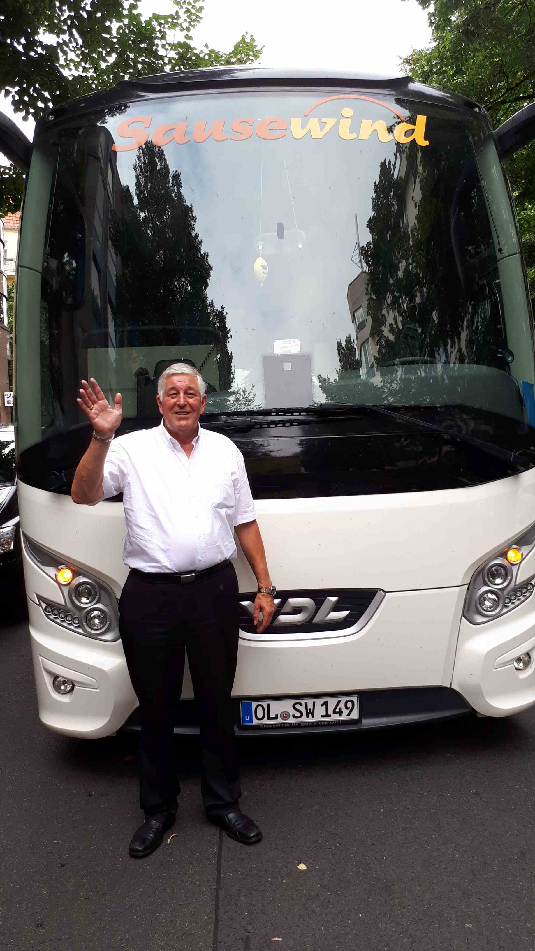 Bus driver Werner for Sausewind Oldenburg