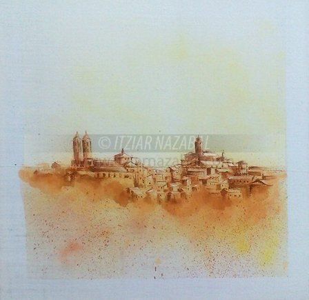 acuarela, cuadros, arte, art, pueblos, arte a la venta, originales, prints, láminas,