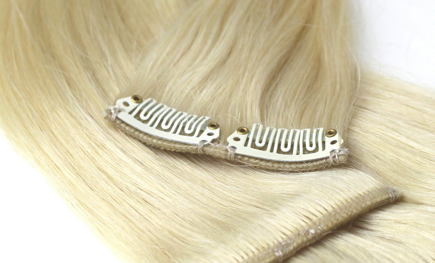 Clip ins, Clip in Extensions, Tressen, Echthaarteile, Haar Clips