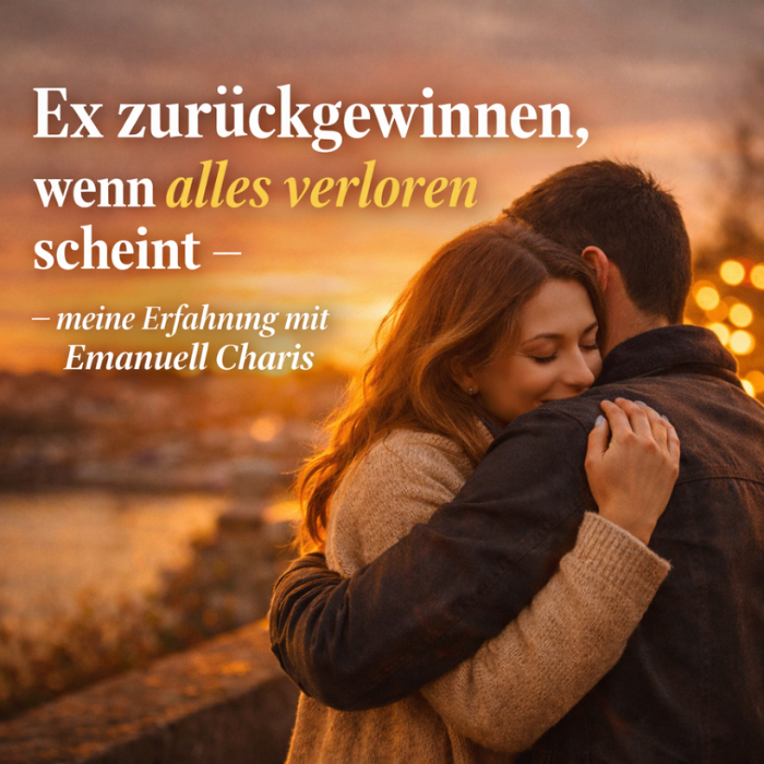 Ex zurückgewinnen trotz Schuld, Chaos und Funkstille. Emanuell Charis.