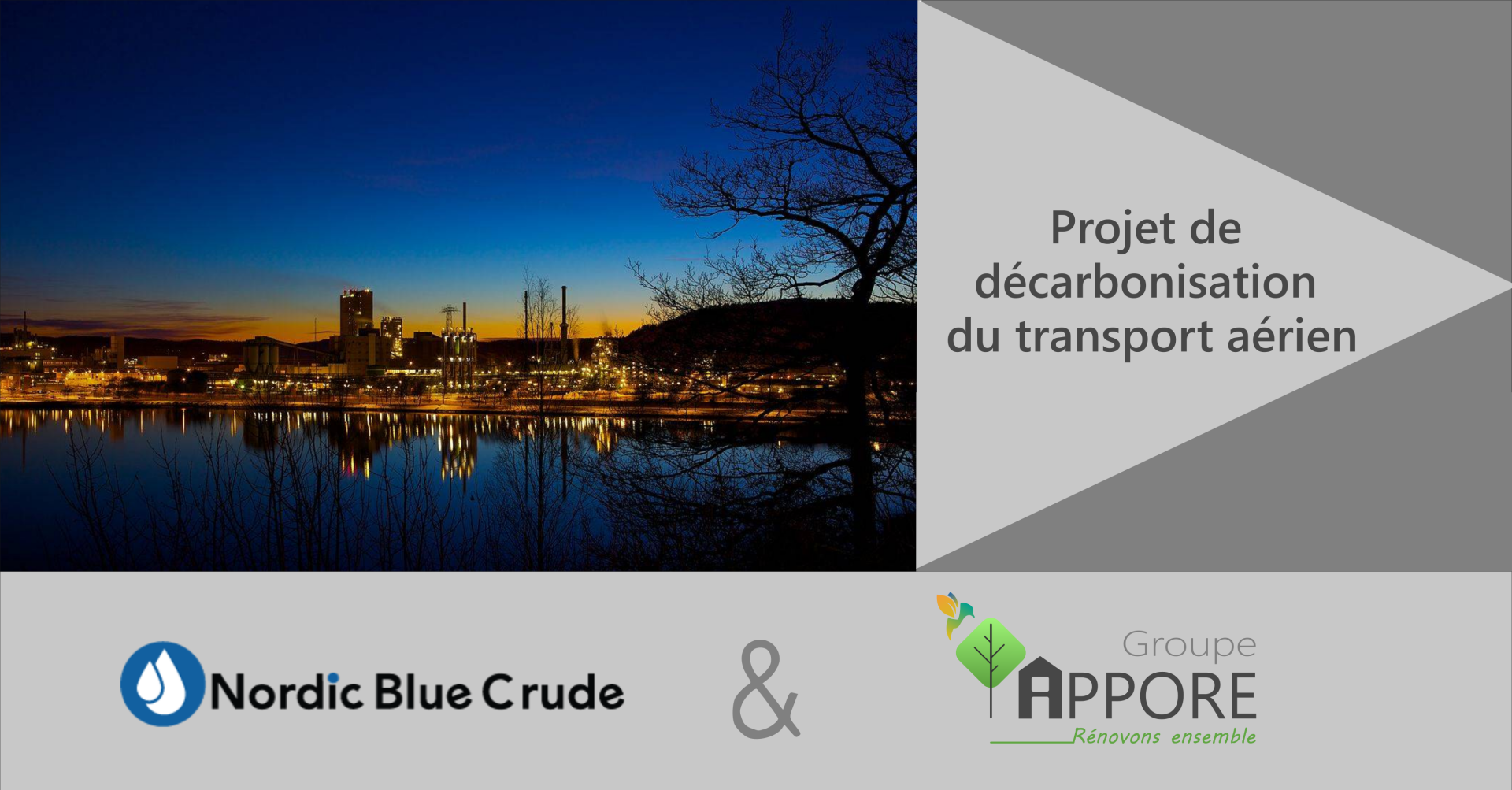 Collaboration entre le Groupe APPORE et Nordic Blue Crude, en Norvège