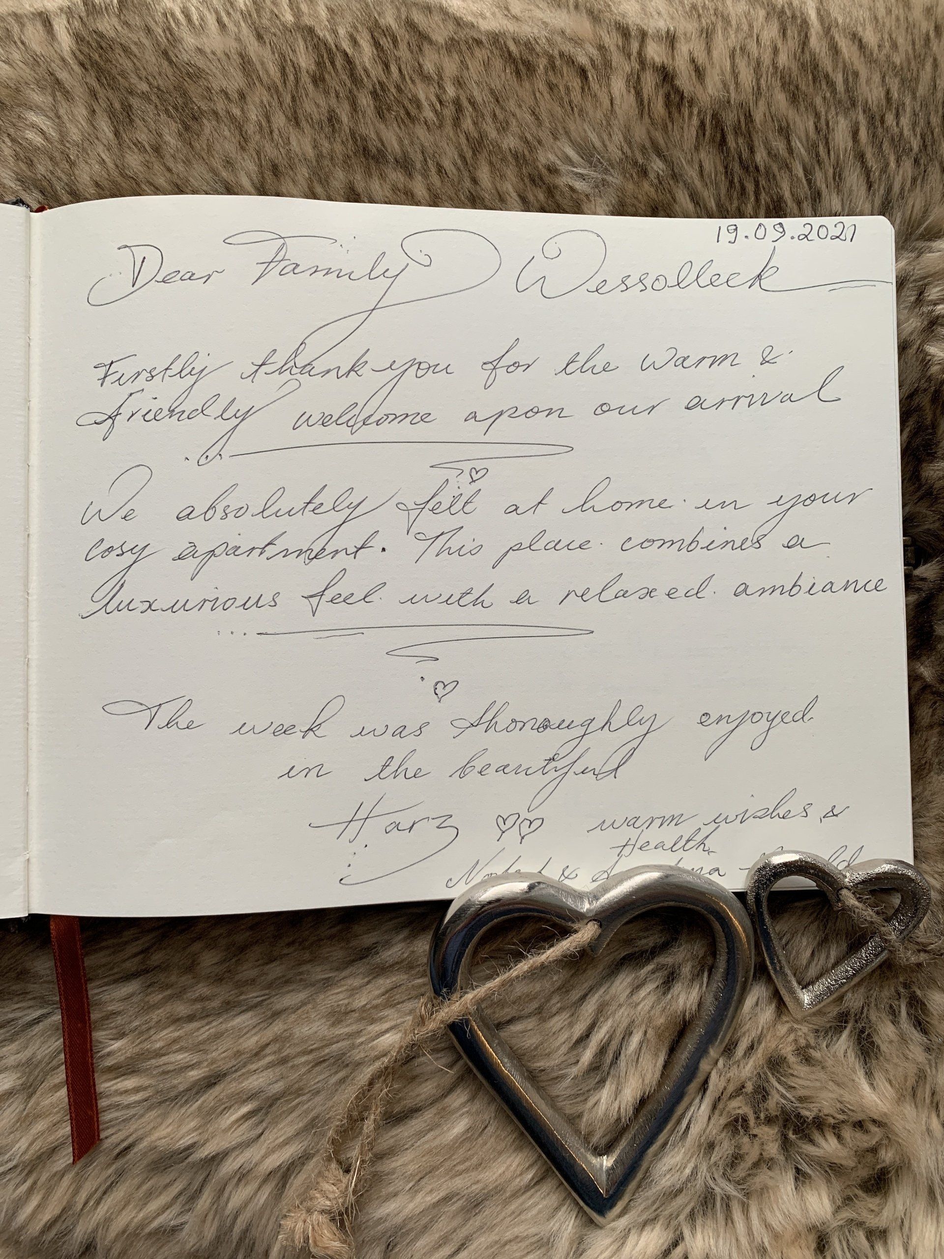 Gästebuch ferienapartment hahnenklee