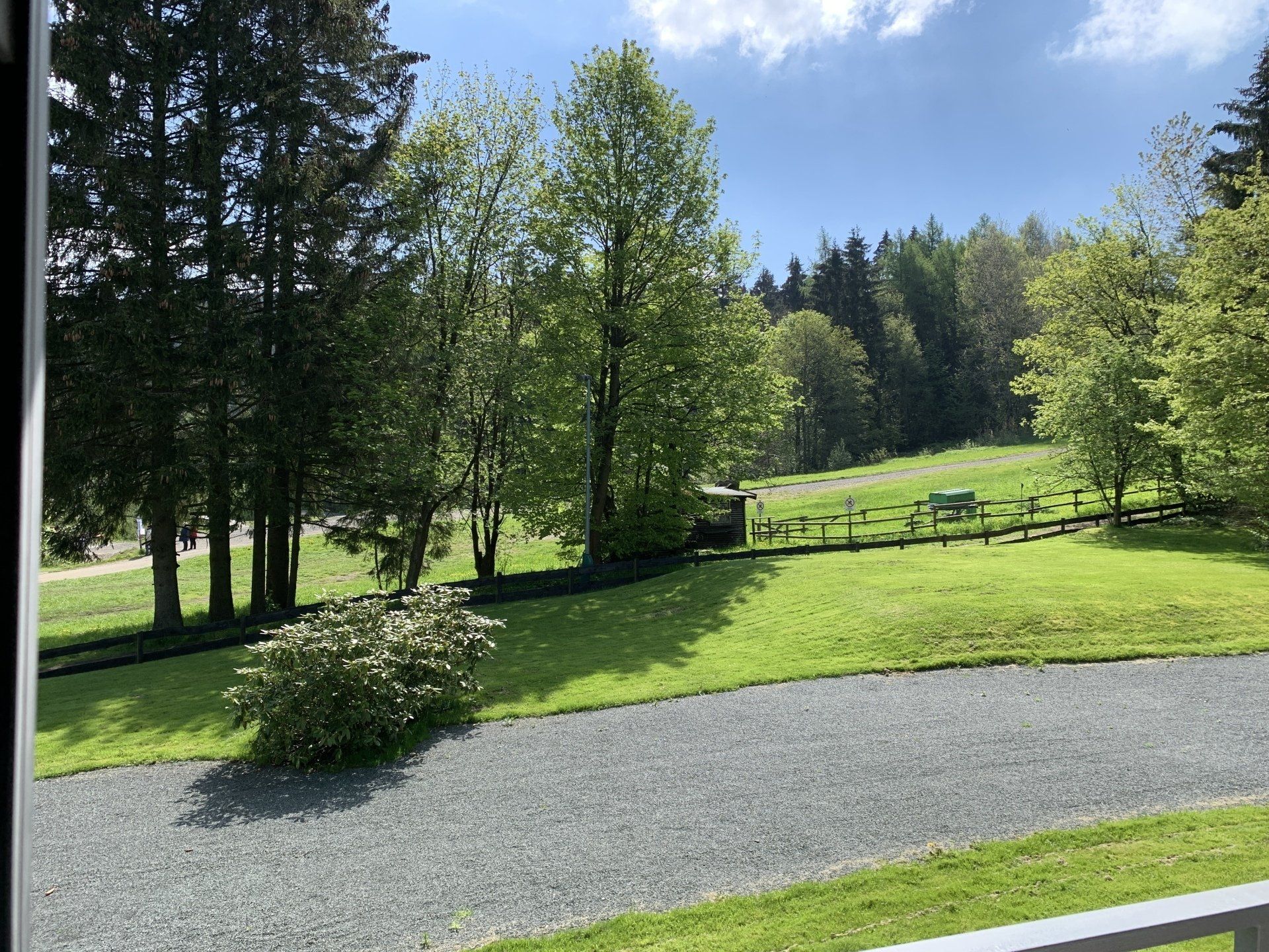 Ferienapartment Hahnenklee Blick vom Balkon