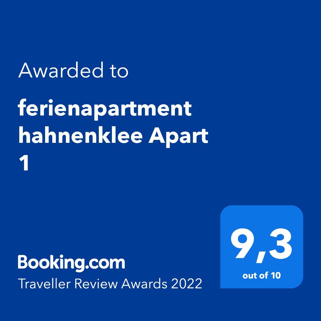 Traveller Review Awards 2022 ferienapartment hahnenklee