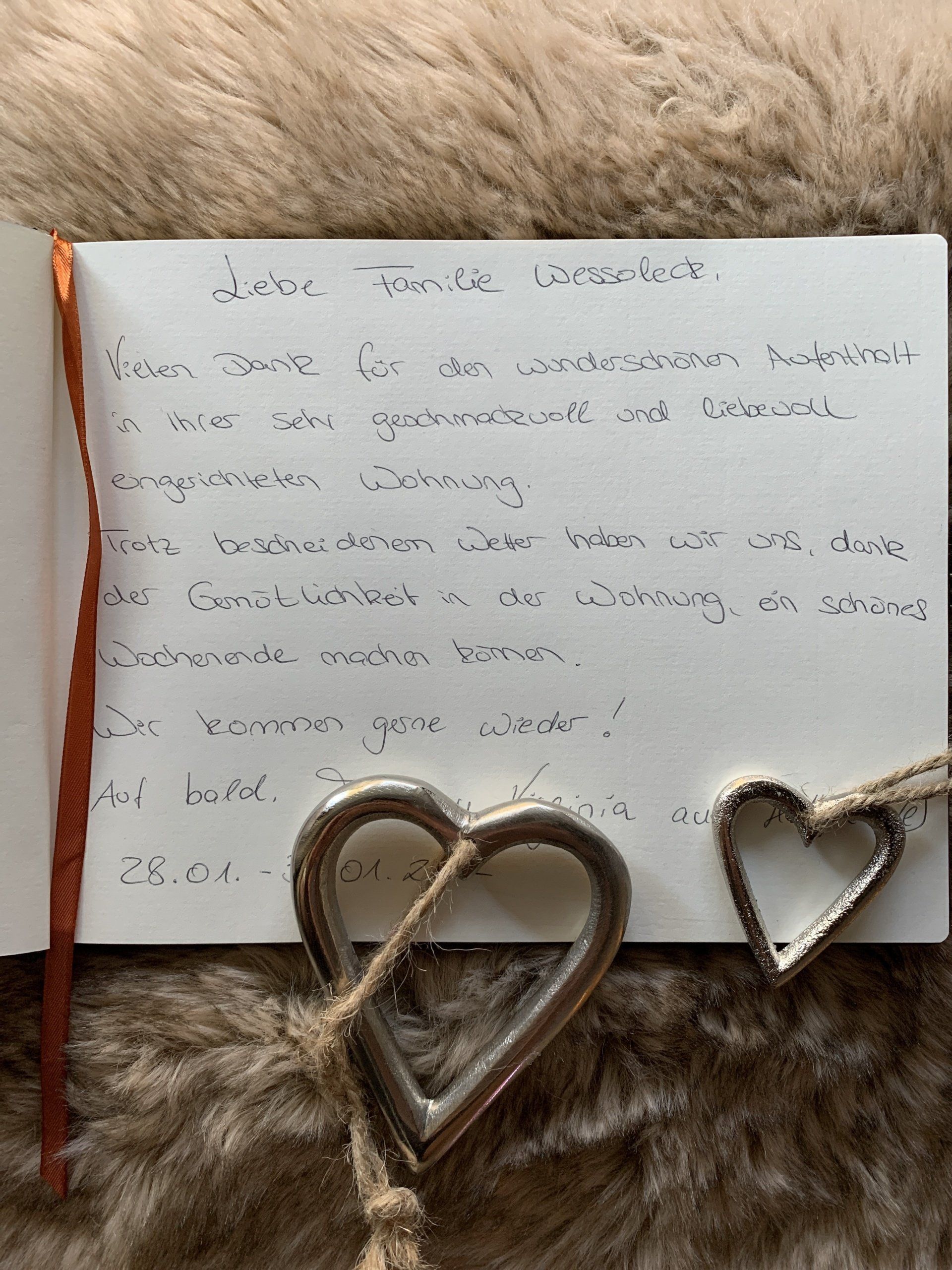 Gästebuch ferienapartment hahnenklee