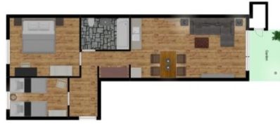 Grundriss Ferienapartment Hahnenklee Grundriss