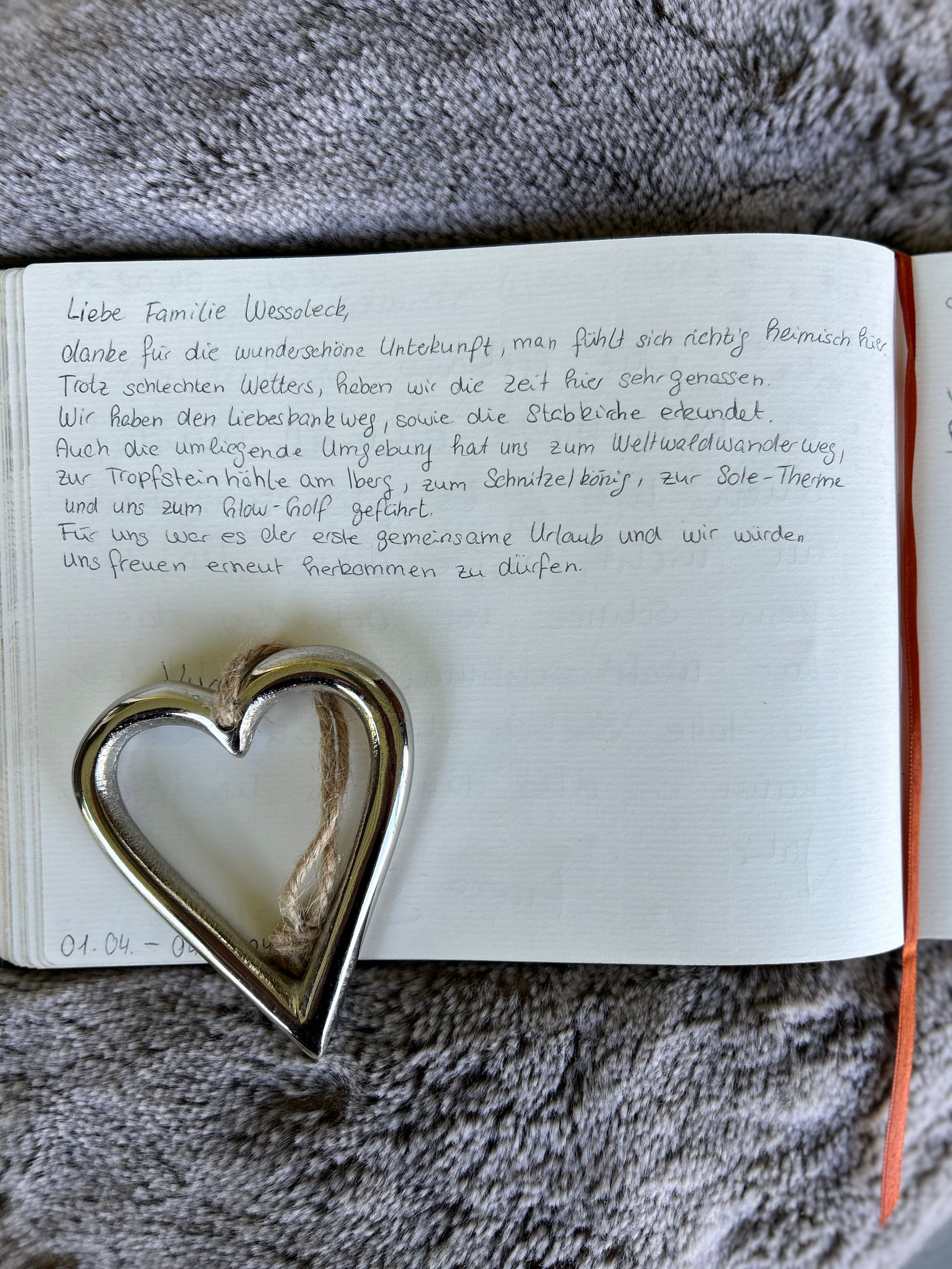 Gästebuch ferienapartment hahnenklee