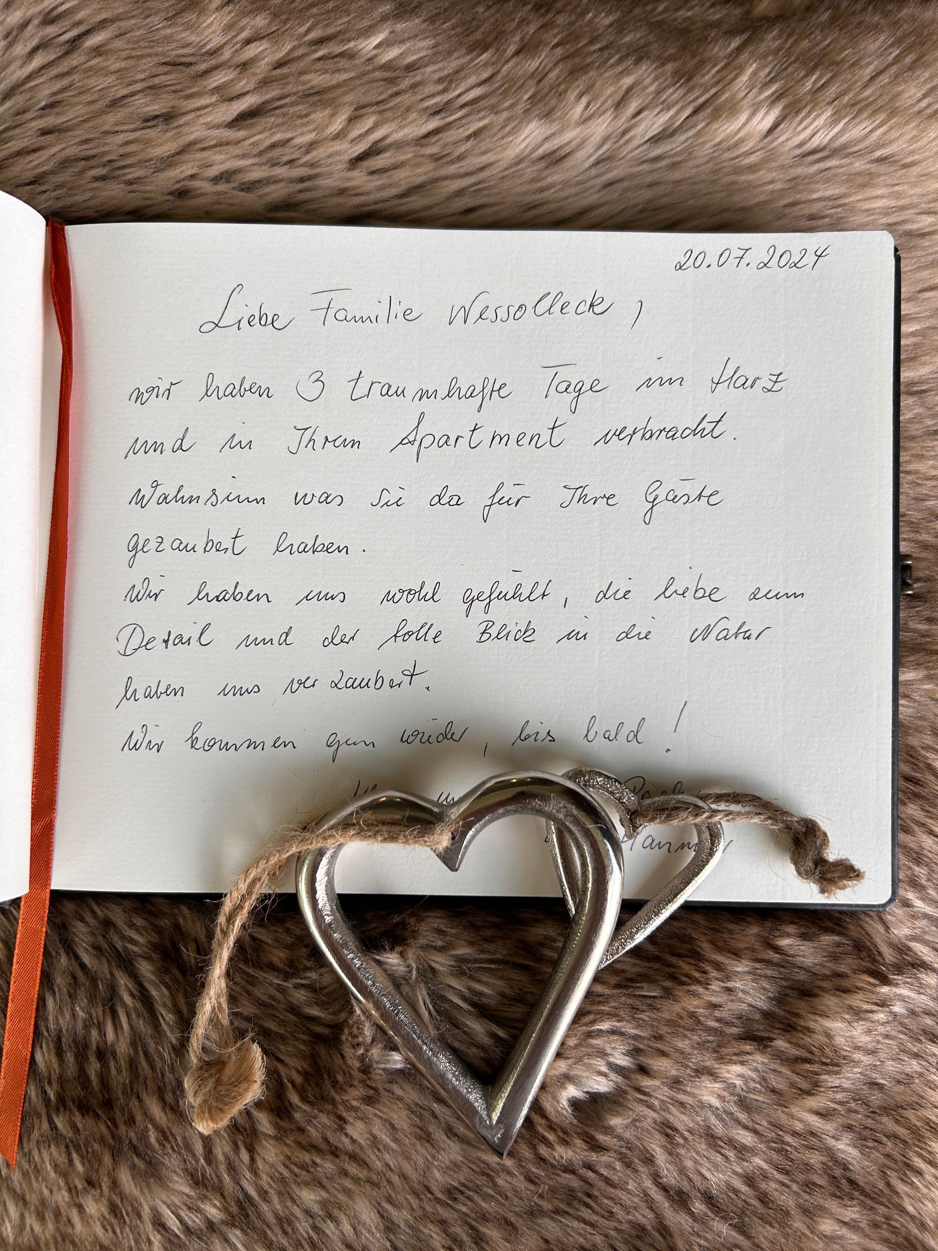 Gästebuch ferienapartment hahnenklee