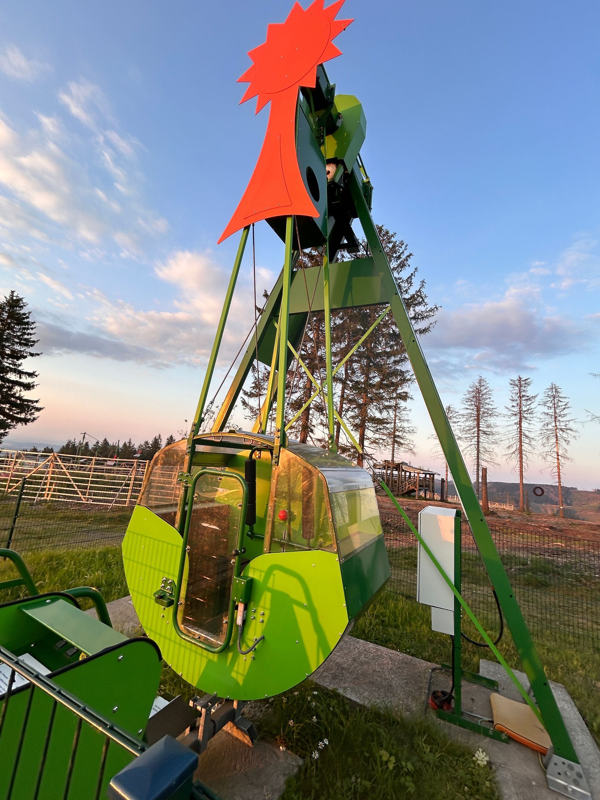 Drachenblitz hahnenklee bocksberg Baustelle