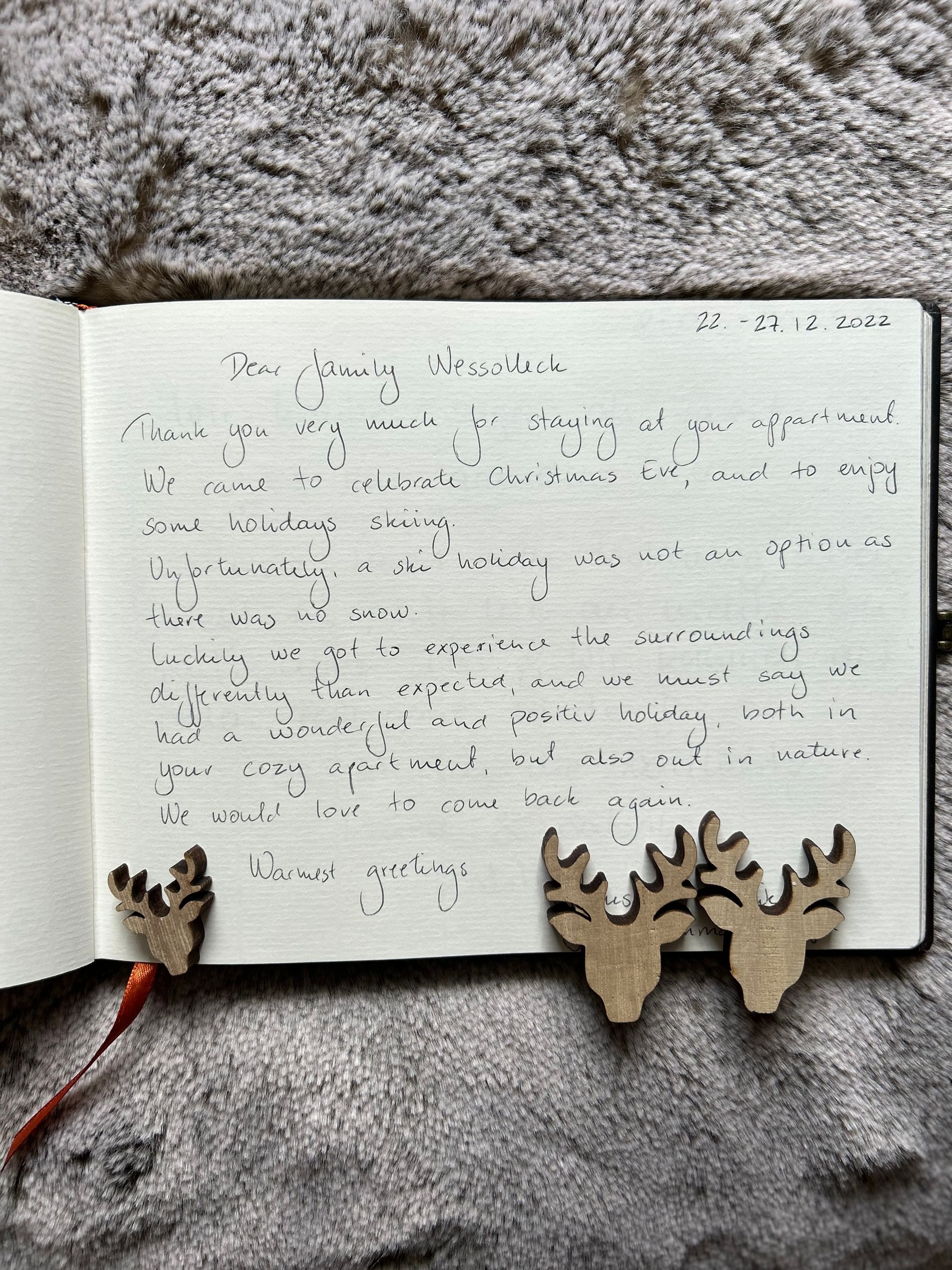 Gästebuch ferienapartment hahnenklee