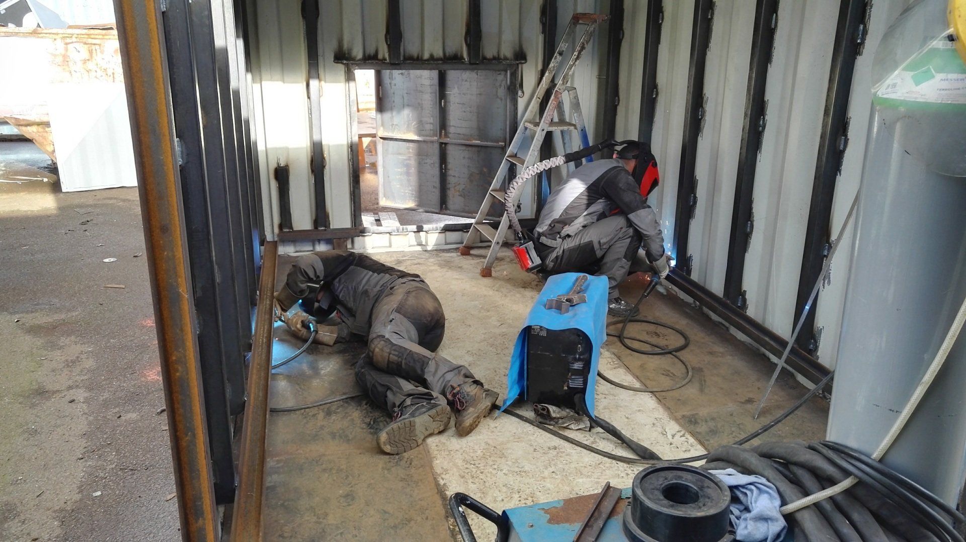 Poste à souder MIG Atcor Maison containers nantes