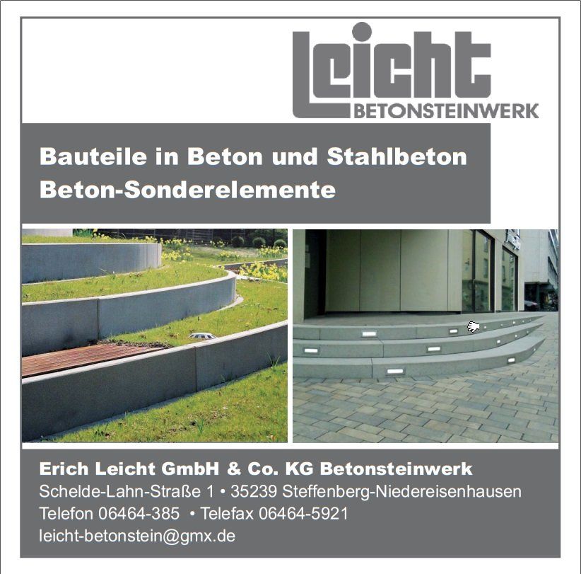 Leicht Betonsteinwerk Leicht Betonsteinwerk