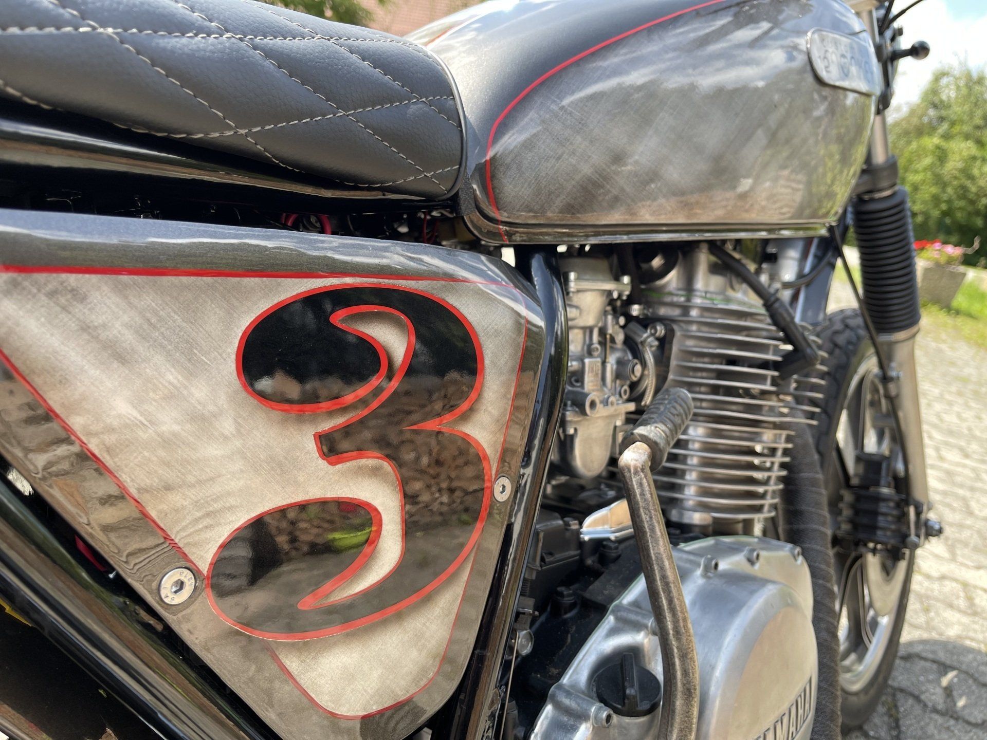 Bilder vom Umbau Yamaha XS 400