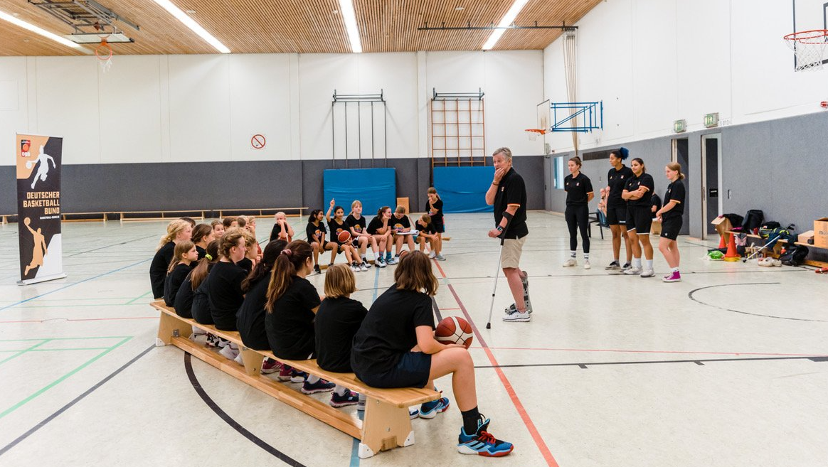 Hürther U12 Mädels beim DBB Camp Hürther U12 Mädels beim DBB Camp