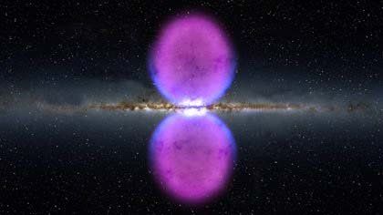 Die Violette Blase inmitten unserer Galaxis