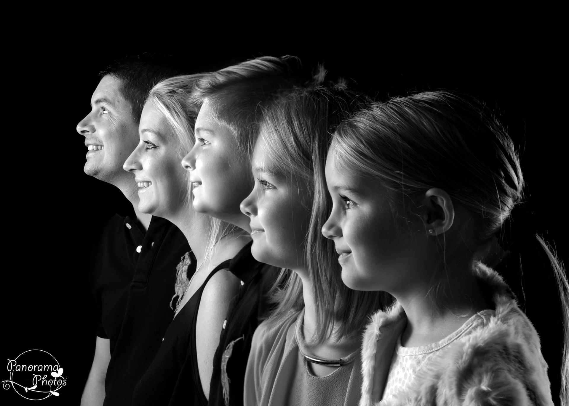 séance photo studio portrait famille