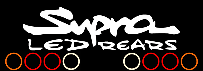 Supra Led Headlights halos projectors taillights indicators