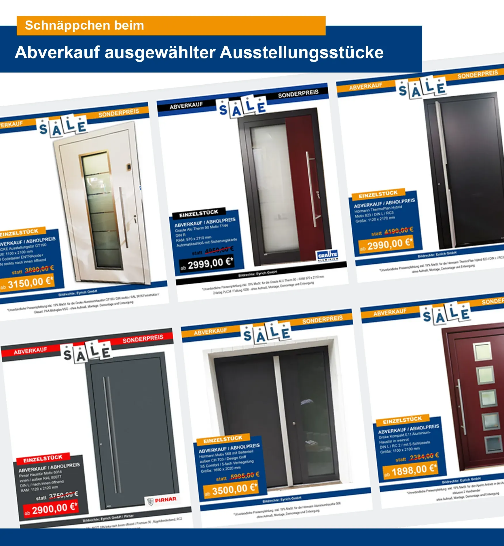 Ein Bild mit Abverkaufsware bzw. Ausstellungsstücken Ostermarkt Oberthulba 2025
Ostermontag Veranstaltung Oberthulba
Firma Eyrich Türen und Tore
Eyrich Ausstellung Oberthulba
Türen und Tore Beratung Oberthulba
Haustüren Garagentore Oberthulba
Hörmann Aktionen 2025
Ausstellung geöffnet Ostermontag
Ostermontag geöffnet Oberthulba
Familienevent Oberthulba 21. April
Kinderprogramm Ostermarkt Oberthulba
Holzfiguren basteln Kinder
Eyrich Luftballons
Eyrich Türen Beratung
Türen kaufen Oberthulba
Garagentore Aktionstage
Ostermarkt mit Kinderprogramm
Eyrich Event Ostermontag
Ausstellung Türen und Tore geöffnet
Hörmann Angebote Ostern