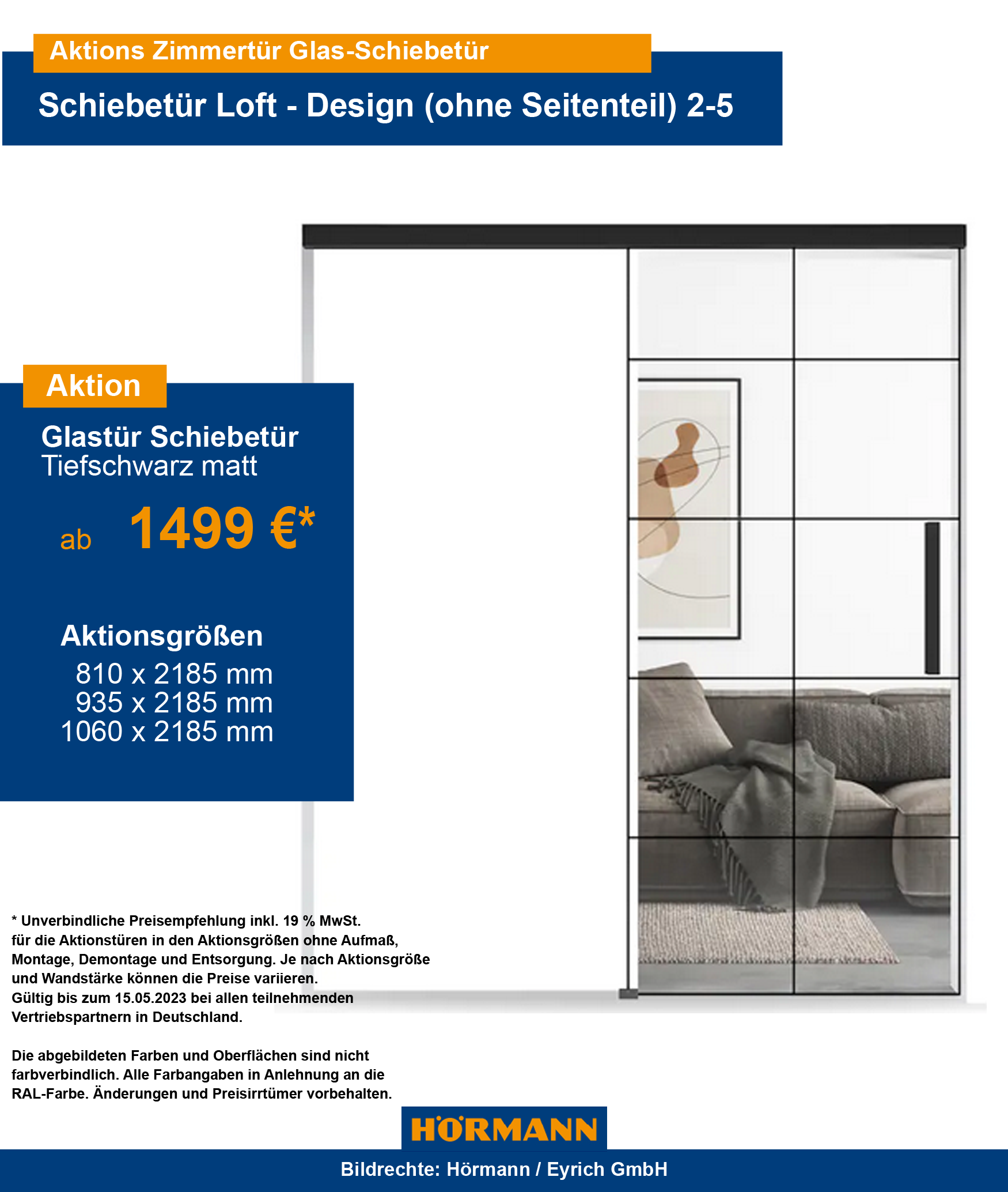 Hörmann Lofttür Bad Kissingen Hammelburg Bad Brückenau Bad Bocklet Bad Neustadt Euerdorf Schweinfurt Würzburg Klarstadt Gemünden Burkardroth Oerlenbach Glas - Zimmertür im Loft Design Lofttür Innentür Zimmertür tiefschwarz Sprossen Wohnzimmertür Flurtür 4 Querstreifen Glastür ein Senkrechtstreifen Schiebetür