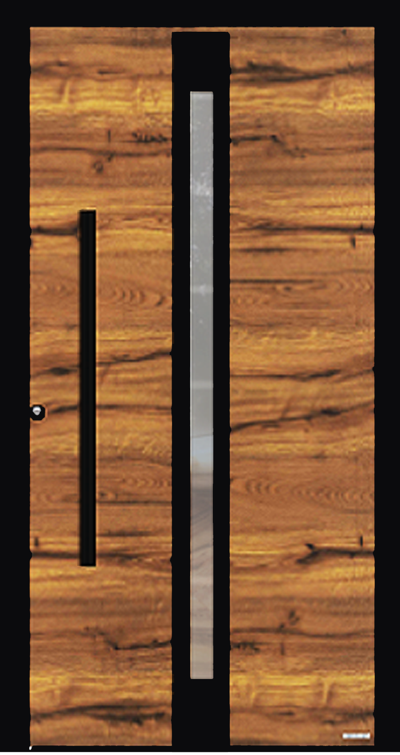 Hörmann Stadelholz Decoral Aluminiumhaustür Haustür Decoral Hörmann stadelholz mit Applikation und Rahmen in in RAL 9005 tiefschwarz mordern elegant Türdekore qualitativ langlebig hochwertig Aluminium Bad Kissingen Hammelburg Bad Brückenau Schweinfurt Würzburg Fulda Ebenhausen Werneck Arnstein Karlstadt Gemünden Bad Bocklet