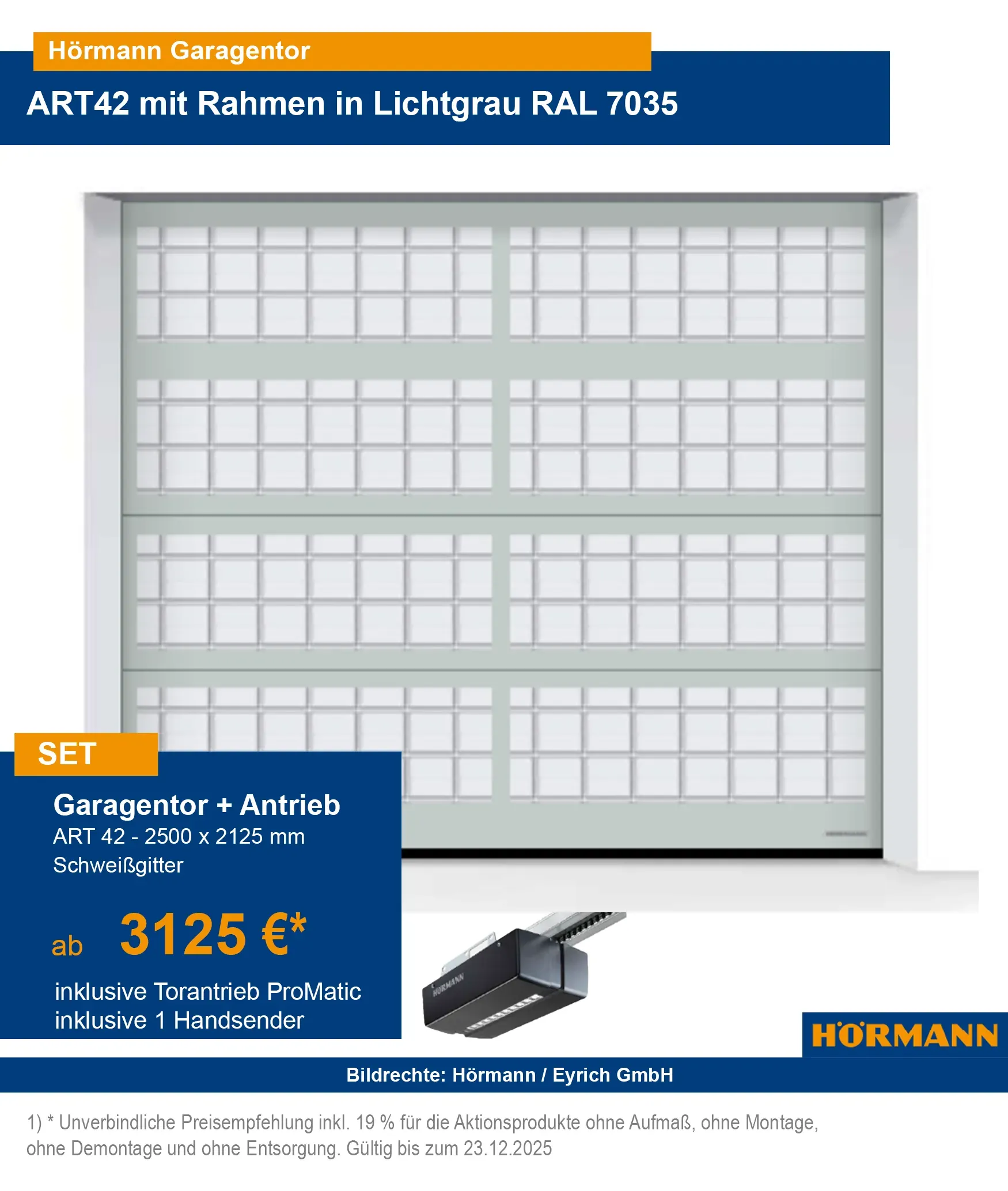 Hörmann Aluminium Rahmentor
Hörmann Rahmentor mit Schweißgitter
Aluminium Rahmentor mit Gitterfüllung
Hörmann Tor mit Schweißgitter
Rahmentor mit Schweißgittereinsatz
Hörmann Aluminium Rahmentor mit Schweißgitterfüllung
Aluminium Rahmentor mit stabilem Schweißgitter
Hörmann Garagentor mit Schweißgittereinsatz
Robustes Aluminium Rahmentor mit Gitterstruktur
Luftdurchlässiges Hörmann Rahmentor mit Schweißgitter
Hörmann Sektionaltor mit Schweißgitterfüllung
Aluminiumtor mit stabilem Schweißgitter für Belüftung
Offenes Rahmentor mit verstärktem Schweißgitter
Hörmann Design-Rahmentor mit Gittereinsatz
Sicherheits-Rahmentor mit verschweißtem Gitterrahmen