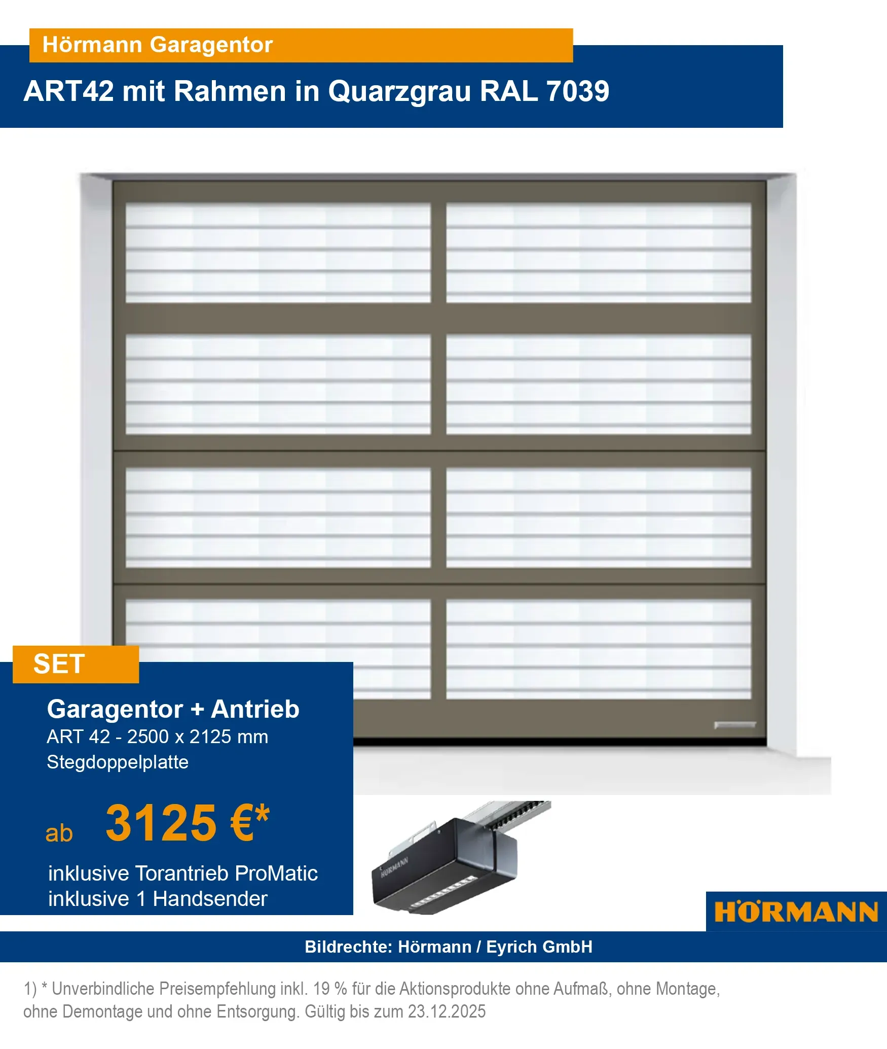 Hörmann Aluminium Rahmentor
Hörmann Rahmentor mit Stegdoppelplatte
Aluminium Rahmentor mit Doppelstegplatte
Hörmann Tor mit Stegdoppelplatte
Rahmentor mit Kunststoff Stegdoppelplatte
Hörmann Sektionaltor mit Stegdoppelplatte
Aluminiumtor mit doppelwandiger Kunststoffplatte
Hörmann Design-Rahmentor mit Stegplatten
Robustes Rahmentor mit isolierender Kunststoffplatte
Doppelstegplatten Garagentor von Hörmann
Hörmann Aluminium Rahmentor mit Stegdoppelplatte kaufen
Hochwertiges Aluminium Rahmentor mit Doppelstegplatte
Hörmann Garagentor mit Stegdoppelplatten-Verglasung
Aluminium Rahmentor mit stabiler Stegdoppelplatte
Hörmann Rahmentor mit isolierender Doppelstegplatte