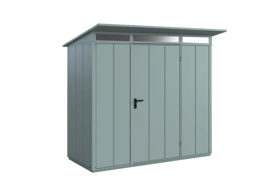 Hörmann Gerätehaus Typ 1 Modern mit Pultdach Geräteschuppen Gartenhaus Schuppen Abstellhaus Laubenhaus Blechhaus Stahlhaus Fahrradgarage Quadgarage Mähergarage Pultdach Stauraum Stauraumsystem Berryhaus Berrygerätehaus Kaminholzregal Kaminholzlage pulverbeschichtet feuerverzinkt robust stabil langlebig Metal Metall Holzhaus Stahl Stahlblech schimmelresistent Pultdach Satteldach Modern Klassik Sicke Fundament Acrylglas Lichtreihe Tageslicht Grillhütte Unterstand Grillunterstand Holzunterstand
Hörmann Gerätehaus Geräteschuppen Gartenhaus Schuppen Abstellhaus Laubenhaus Blechhaus Stahlhaus Fahrradgarage Quadgarage Mähergarage Pultdach Stauraum Stauraumsystem Berryhaus Berrygerätehaus Kaminholzregal Kaminholzlage pulverbeschichtet feuerverzinkt robust stabil langlebig Metal Metall Holzhaus Stahl Stahlblech schimmelresistent Pultdach Satteldach Modern Klassik Sicke Fundament Acrylglas Lichtreihe Tageslicht Grillhütte Unterstand Grillunterstand Holzunterstand