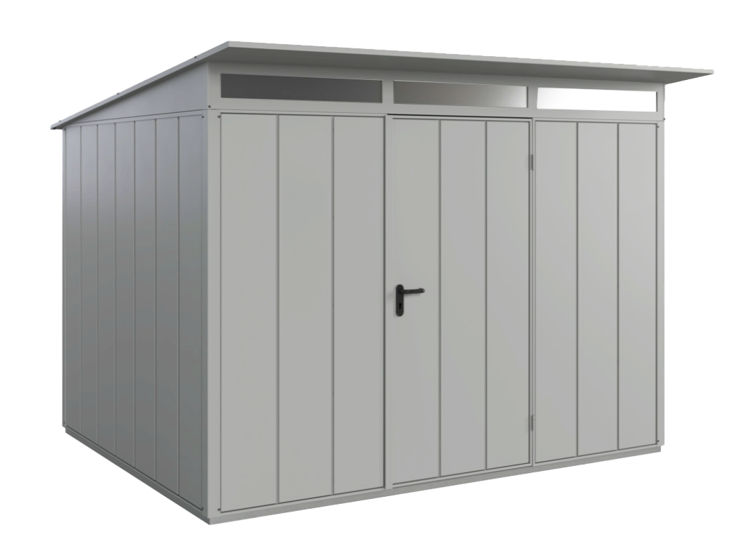 Hörmann Gerätehaus Typ 3 Modern mit Pultdach Geräteschuppen Gartenhaus Schuppen Abstellhaus Laubenhaus Blechhaus Stahlhaus Fahrradgarage Quadgarage Mähergarage Pultdach Stauraum Stauraumsystem Berryhaus Berrygerätehaus Kaminholzregal Kaminholzlage pulverbeschichtet feuerverzinkt robust stabil langlebig Metal Metall Holzhaus Stahl Stahlblech schimmelresistent Pultdach Satteldach Modern Klassik Sicke Fundament Acrylglas Lichtreihe Tageslicht Grillhütte Unterstand Grillunterstand Holzunterstand
Hörmann Gerätehaus Geräteschuppen Gartenhaus Schuppen Abstellhaus Laubenhaus Blechhaus Stahlhaus Fahrradgarage Quadgarage Mähergarage Pultdach Stauraum Stauraumsystem Berryhaus Berrygerätehaus Kaminholzregal Kaminholzlage pulverbeschichtet feuerverzinkt robust stabil langlebig Metal Metall Holzhaus Stahl Stahlblech schimmelresistent Pultdach Satteldach Modern Klassik Sicke Fundament Acrylglas Lichtreihe Tageslicht Grillhütte Unterstand Grillunterstand Holzunterstand