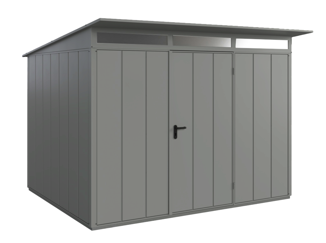 Hörmann Gerätehaus Typ 3 Modern mit Pultdach Geräteschuppen Gartenhaus Schuppen Abstellhaus Laubenhaus Blechhaus Stahlhaus Fahrradgarage Quadgarage Mähergarage Pultdach Stauraum Stauraumsystem Berryhaus Berrygerätehaus Kaminholzregal Kaminholzlage pulverbeschichtet feuerverzinkt robust stabil langlebig Metal Metall Holzhaus Stahl Stahlblech schimmelresistent Pultdach Satteldach Modern Klassik Sicke Fundament Acrylglas Lichtreihe Tageslicht Grillhütte Unterstand Grillunterstand Holzunterstand
Hörmann Gerätehaus Geräteschuppen Gartenhaus Schuppen Abstellhaus Laubenhaus Blechhaus Stahlhaus Fahrradgarage Quadgarage Mähergarage Pultdach Stauraum Stauraumsystem Berryhaus Berrygerätehaus Kaminholzregal Kaminholzlage pulverbeschichtet feuerverzinkt robust stabil langlebig Metal Metall Holzhaus Stahl Stahlblech schimmelresistent Pultdach Satteldach Modern Klassik Sicke Fundament Acrylglas Lichtreihe Tageslicht Grillhütte Unterstand Grillunterstand Holzunterstand