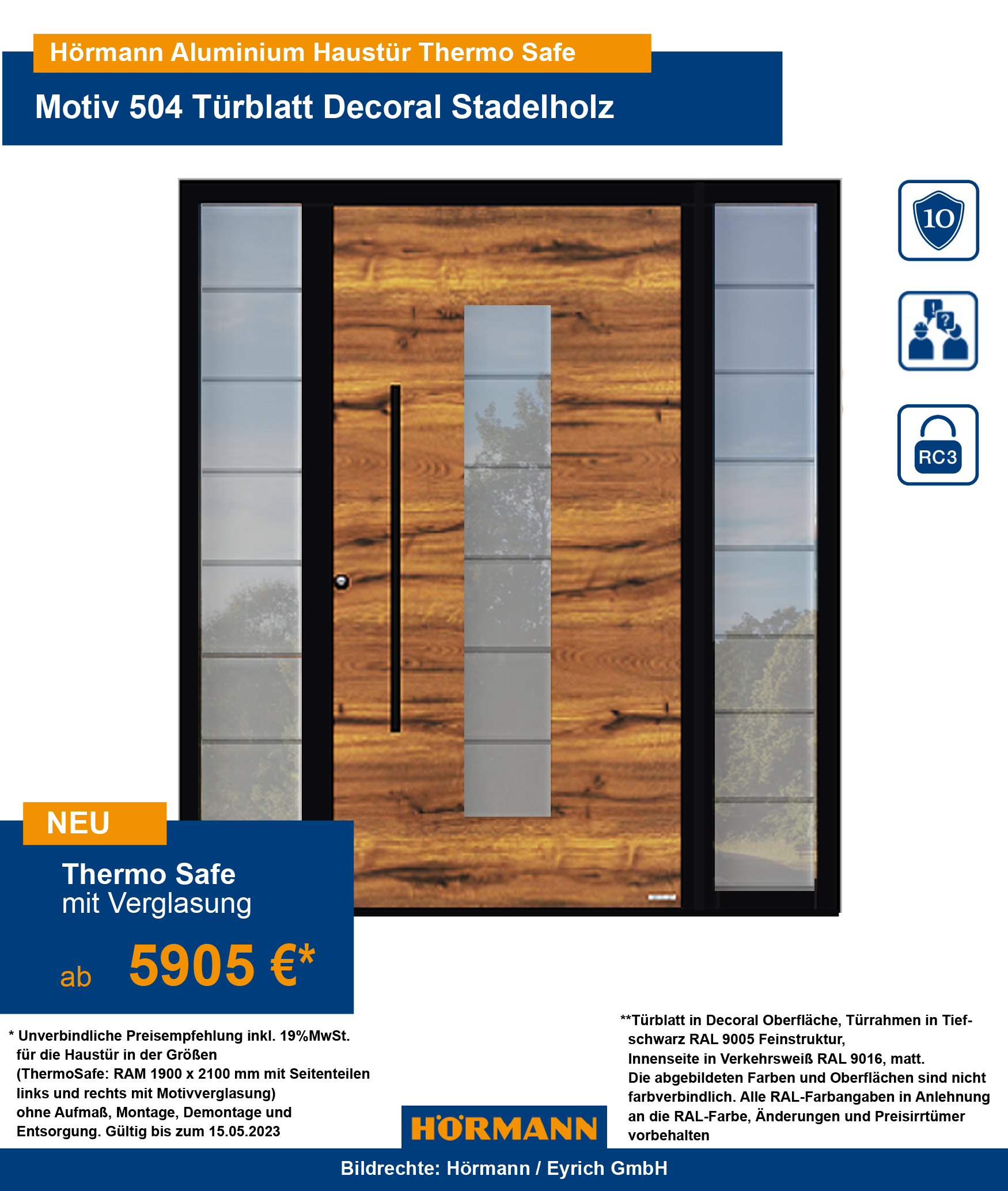 Hörmann Haustüren kaufen
Hörmann Haustüren Fachhändler