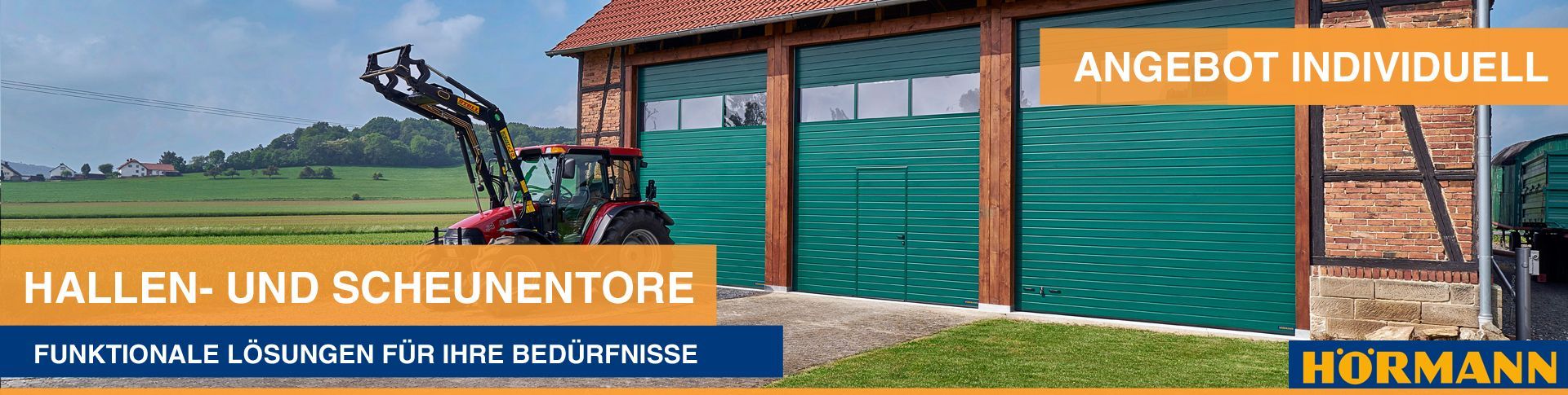 Hallentor Scheunentor Industrietor Hörmann Schlupftür Landwirtschaft Hallenbau Halle Scheune Bad Kissingen Hammelburg Bad Brückenau Burkardroth Euerdorf Oerlenbach Karlstadt Gemünden Bad Neustadt Bad Bocklet Schweinfurt Arnstein Wasserlosen Würzburg Gemünden Karlstadt Fulda Wildflecken Oberthulba Traktor Bulldog Fachwerk Lichtreihe Lichtband Fabrik Produktion Logistik Produktionsstätte Zentrale Annahme