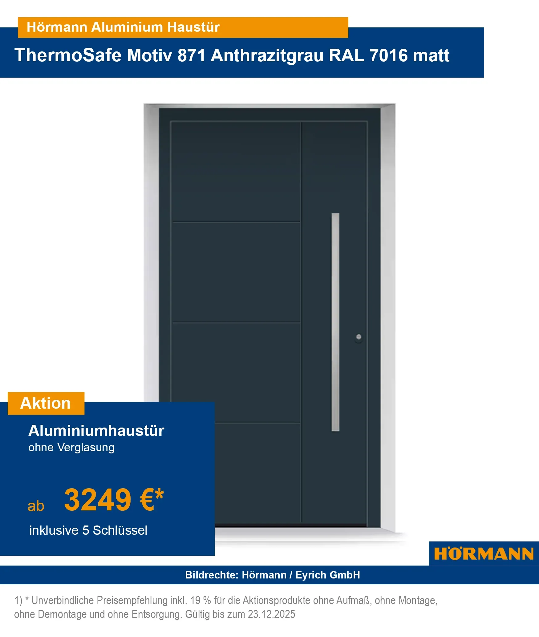 Hörmann Haustür ThermoSafe
Hörmann ThermoSafe Aluminiumhaustür
Aluminiumhaustür ohne Verglasung
Hörmann Haustür ohne Glas
ThermoSafe Haustür Aktion 2025
Hörmann Haustür Angebot 2025
Hörmann Haustür Bad Kissingen
Hörmann ThermoSafe Schweinfurt
Aluminiumhaustür Hammelburg
Haustür ohne Glas Bad Neustadt
Hörmann ThermoSafe Gemünden
Haustür kaufen Lohr
Aluminiumhaustür Fulda
Hörmann Haustür günstig kaufen
Aluminiumhaustür ThermoSafe Preisvergleich