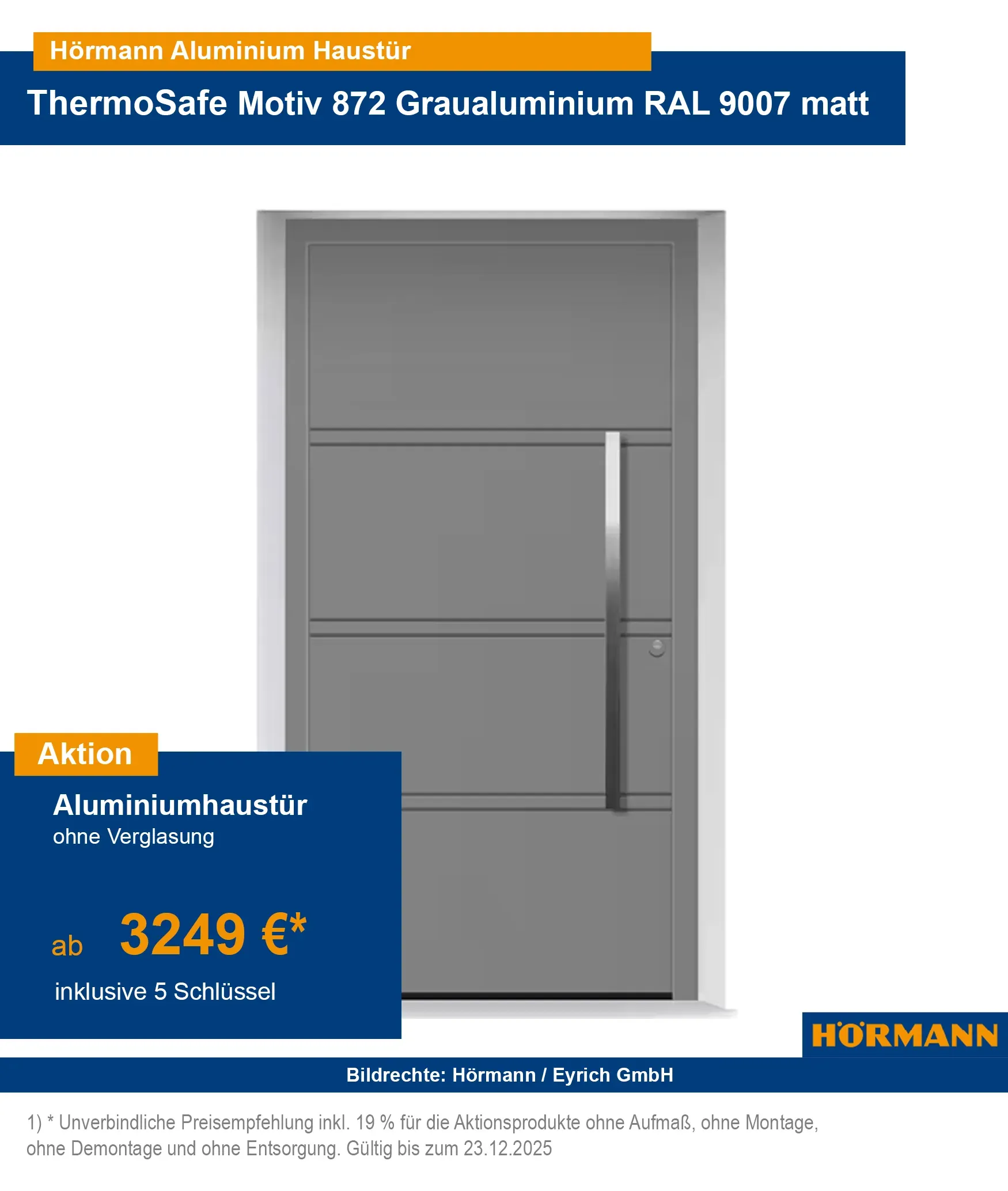 Hörmann Haustür ThermoSafe
Hörmann ThermoSafe Aluminiumhaustür
Aluminiumhaustür ohne Verglasung
Hörmann Haustür ohne Glas
ThermoSafe Haustür Aktion 2025
Hörmann Haustür Angebot 2025
Hörmann Haustür Bad Kissingen
Hörmann ThermoSafe Schweinfurt
Aluminiumhaustür Hammelburg
Haustür ohne Glas Bad Neustadt
Hörmann ThermoSafe Gemünden
Haustür kaufen Lohr
Aluminiumhaustür Fulda
Hörmann Haustür günstig kaufen
Aluminiumhaustür ThermoSafe Preisvergleich