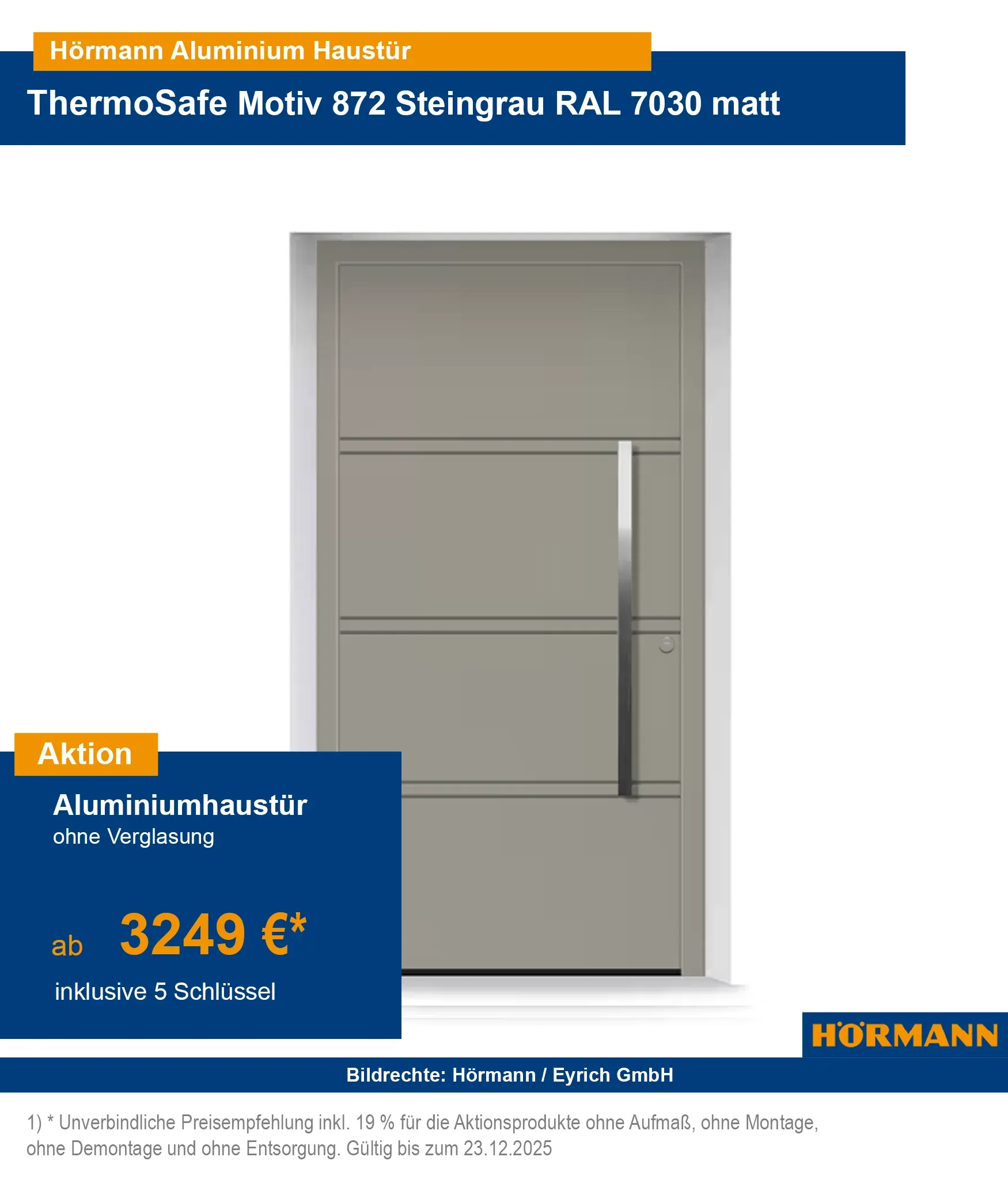 Hörmann Haustür ThermoSafe
Hörmann ThermoSafe Aluminiumhaustür
Aluminiumhaustür ohne Verglasung
Hörmann Haustür ohne Glas
ThermoSafe Haustür Aktion 2025
Hörmann Haustür Angebot 2025
Hörmann Haustür Bad Kissingen
Hörmann ThermoSafe Schweinfurt
Aluminiumhaustür Hammelburg
Haustür ohne Glas Bad Neustadt
Hörmann ThermoSafe Gemünden
Haustür kaufen Lohr
Aluminiumhaustür Fulda
Hörmann Haustür günstig kaufen
Aluminiumhaustür ThermoSafe Preisvergleich