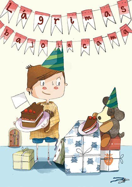 Birthday card 'Lágrimas bajo la cama'