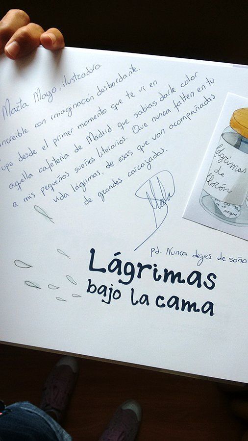 lagrimas bajo la cama